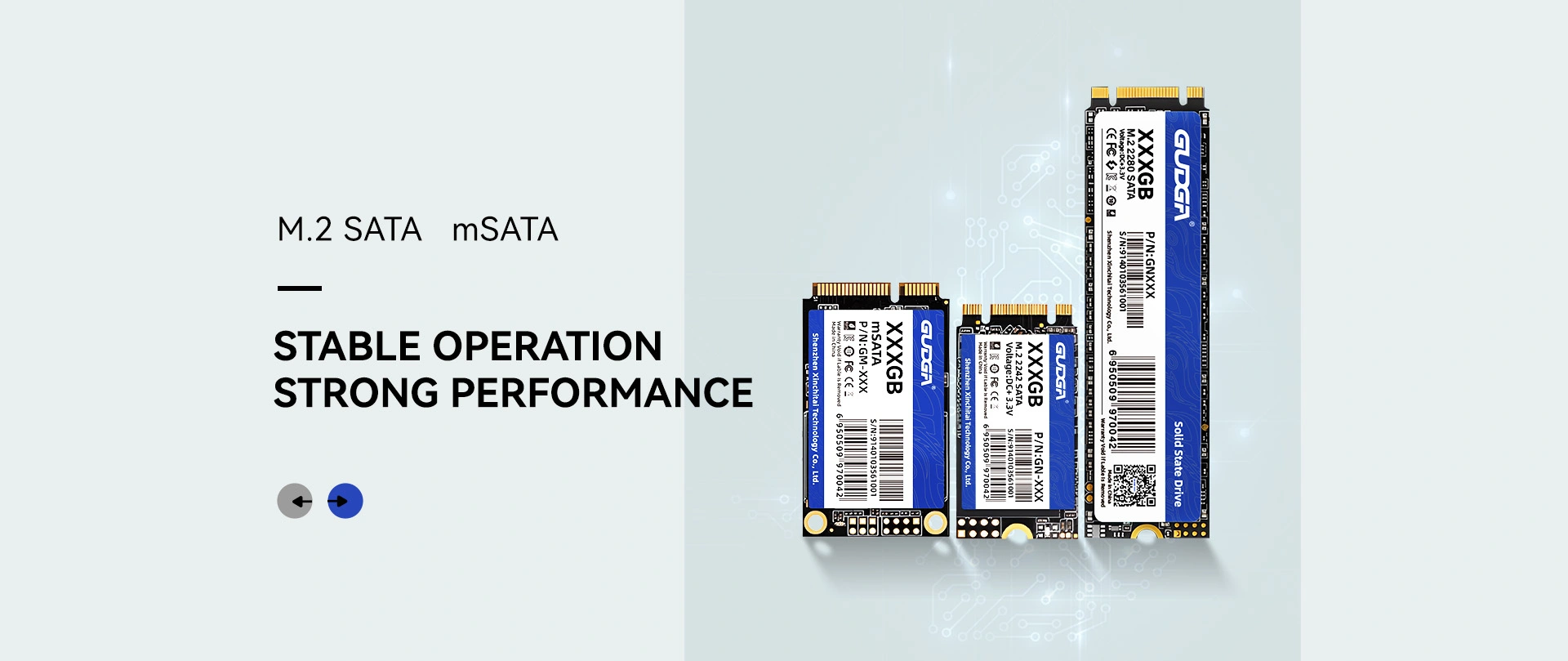Txinako Deskontua M.2 SATA SSD fabrikatzailea