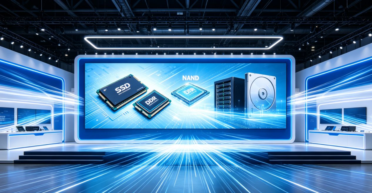 FMS 2026 industriaren ikuspegia: AI-ak biltegiratze-balioa, SSD eta DDR-ren berri ematen du teknologia berrien iterazio-zikloan
