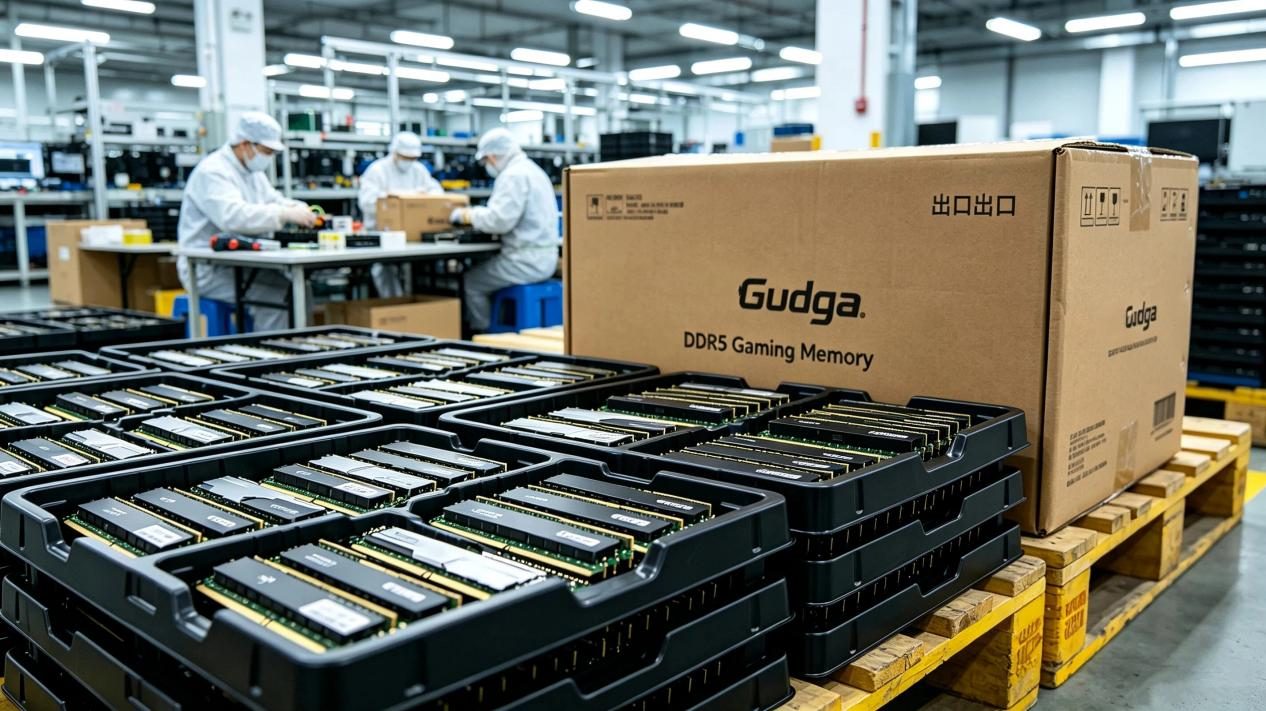 Gudgak 35K unitateko memoria moduluak kaleratzen ditu DRAM globalaren hornidura estutasunaren artean